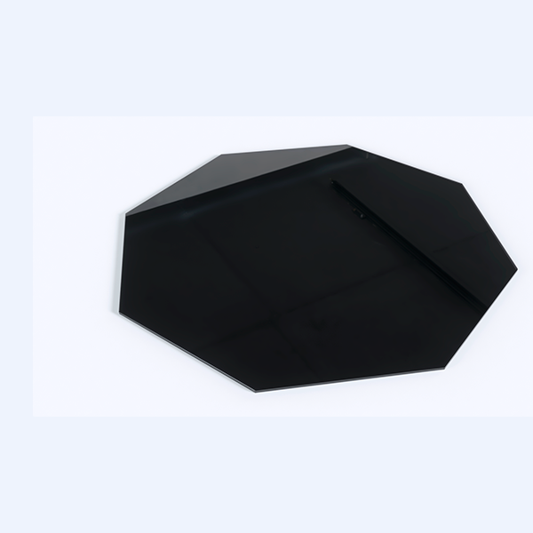 Octágono negro / Diámetro 170 cm